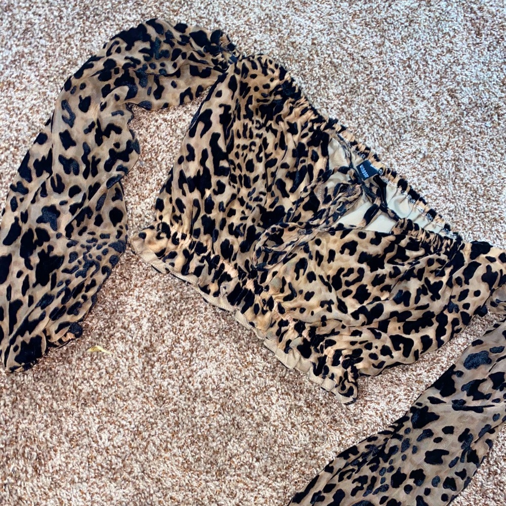 CHEETAH CROP TOP 🐱